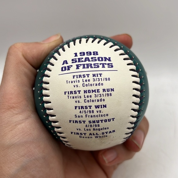 Vintage Arizona Diamondbacks 1998 A Season Of Firsts Collectors Baseball - Picture 7 of 13